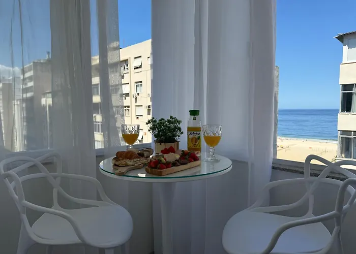 Apartamento C/Vista P O Mar No Leme Rio de Janeiro